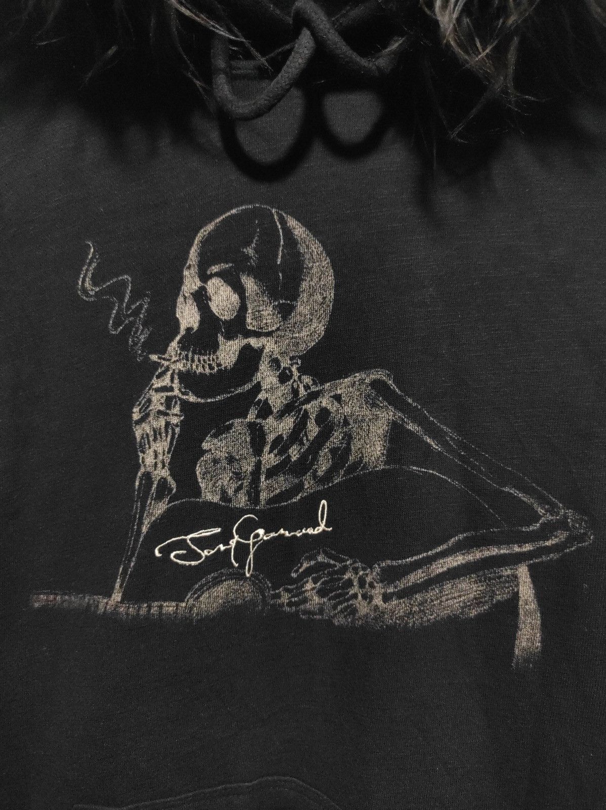 Japanese Brand Stooge & Co Skull fur hoodie ifsix LGB style Size US M / EU 48-50 / 2 - 4 Thumbnail