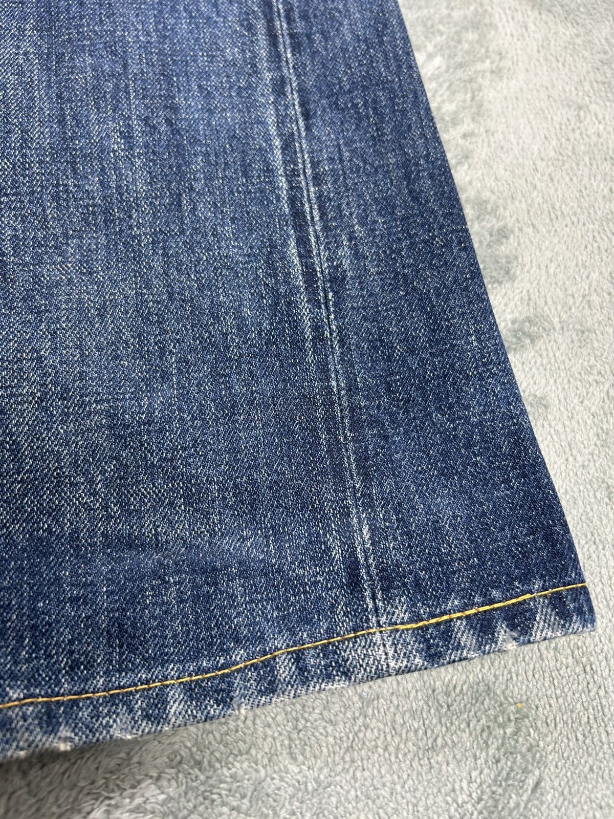 Sugar Cane Vintage Sewing Chop Denim Jeans Size US 28 / EU 44 - 4 Thumbnail