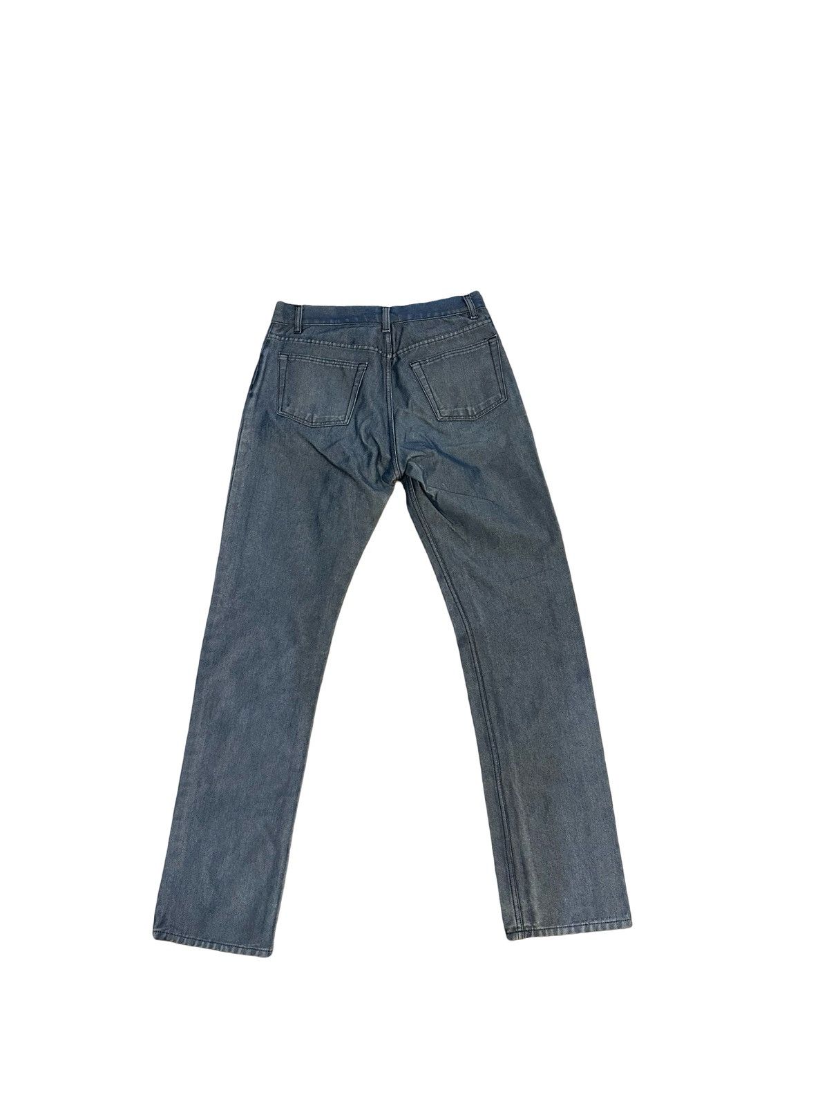 Helmut Lang 1997 Helmut Lang Glossy Denim Size US 32 / EU 48 - 2 Thumbnail