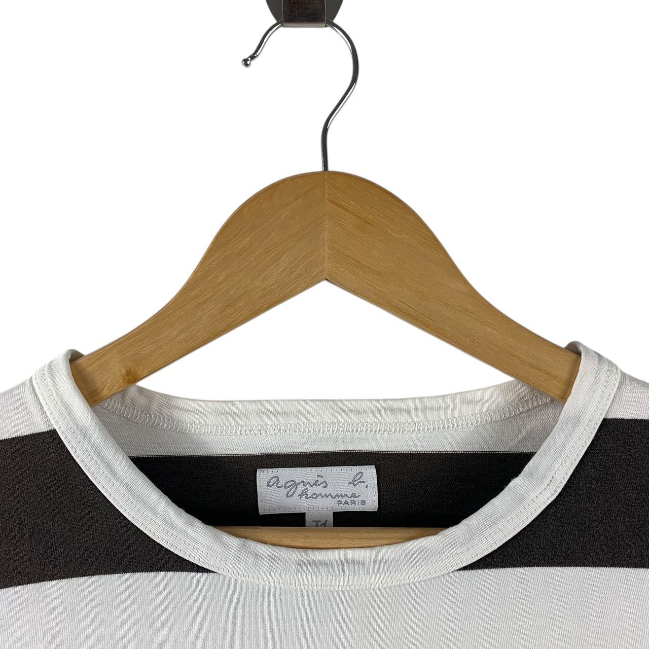 Designer × agnes b. AGNES B Paris Long sleeve stripe tee Size S / US 4 / IT 40 - 5 Thumbnail
