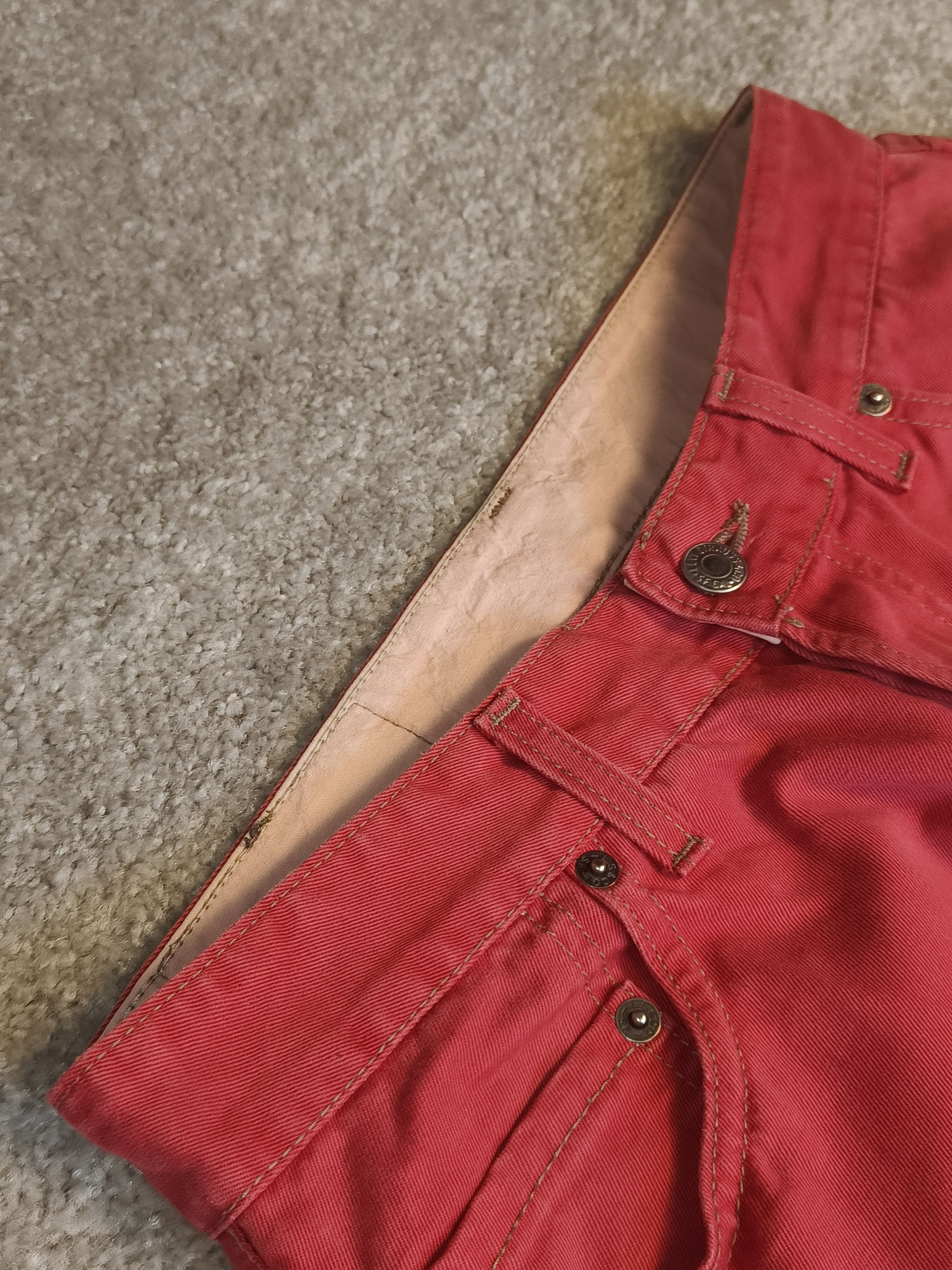 Levi's Vintage Clothing Levi's 501 Red/Coral Early 90s Vintage Black Tab Jeans Size 30" / US 8 / IT 44 - 1 Thumbnail