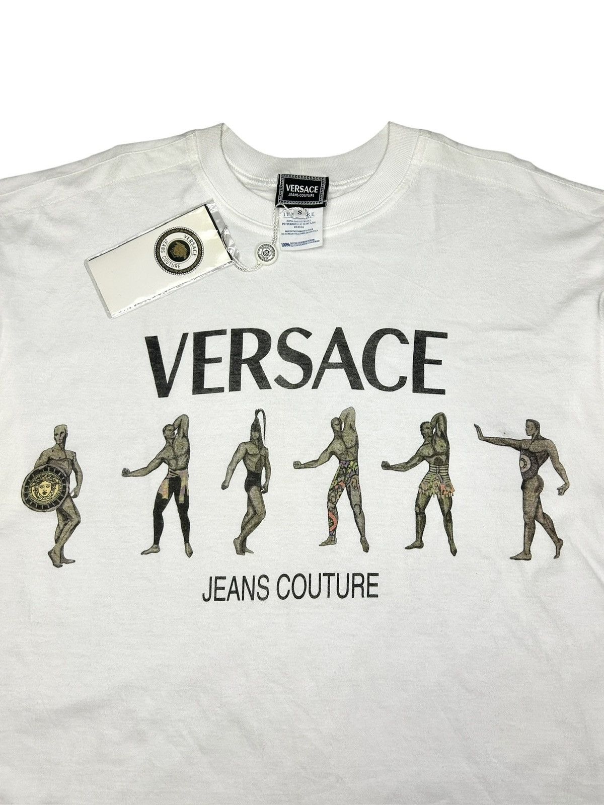 Versace Jeans Couture 90s Logo T-Shirt Size US S / EU 44-46 / 1 - 2 Thumbnail