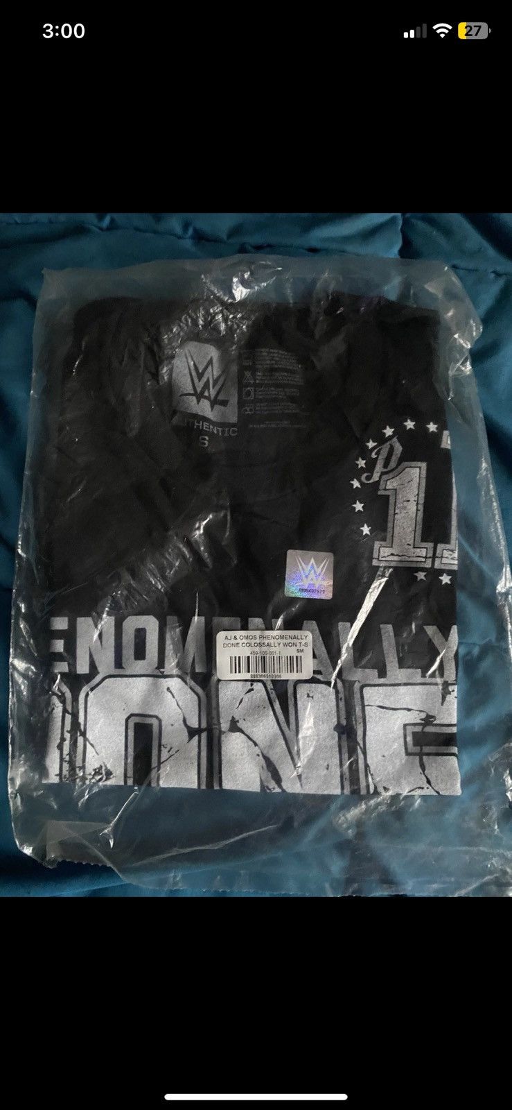 WWE WWE AJ Styles Mens T Shirt size Small Brand New Size US S / EU 44-46 / 1 - 1 Thumbnail