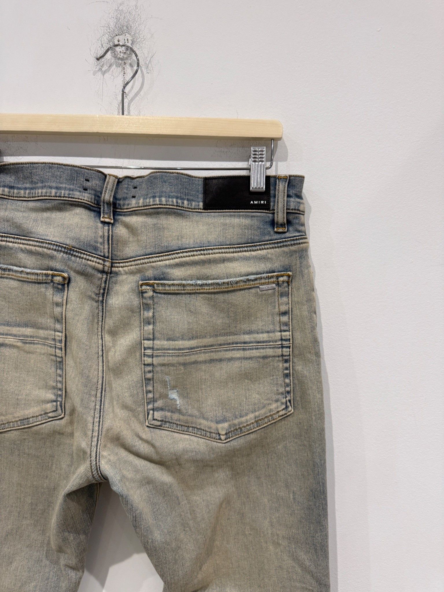 Amiri Amiri MX1 Clay Indigo Jeans Size US 34 / EU 50 - 4 Thumbnail