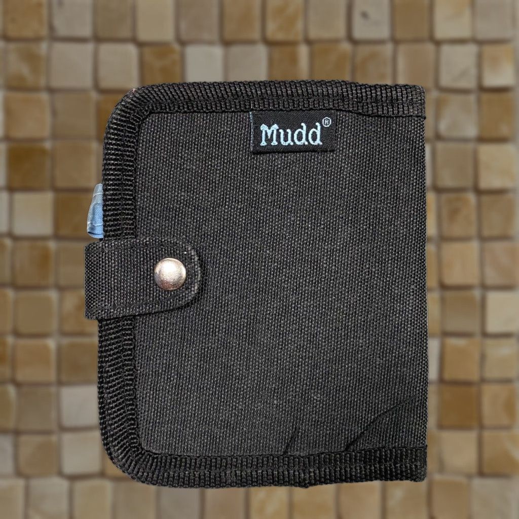 Vintage Mudd Wallet Mens Black Canvas Bi Fold | Grailed