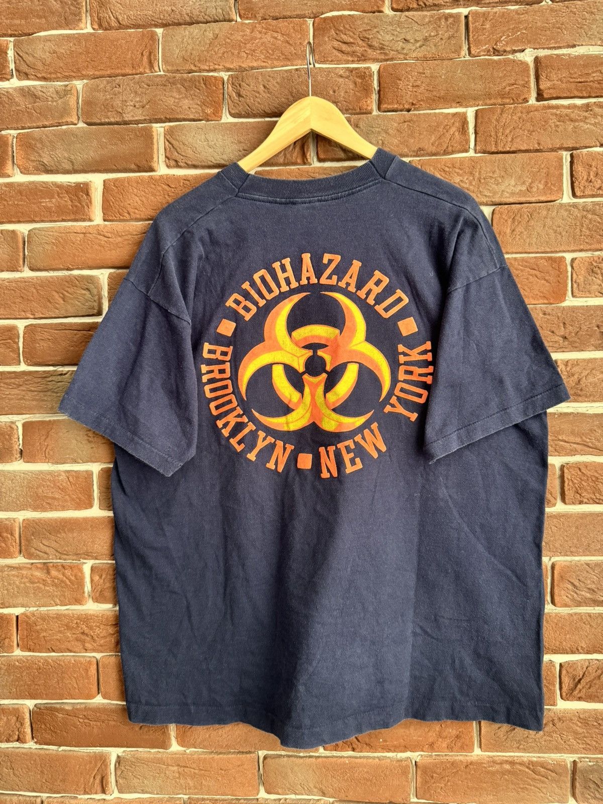 Band Tees 1990 BIOHAZARD XL Brooklyn NY Tour Vintage Hardcore band Tee Size US XL / EU 56 / 4 - 1 Thumbnail