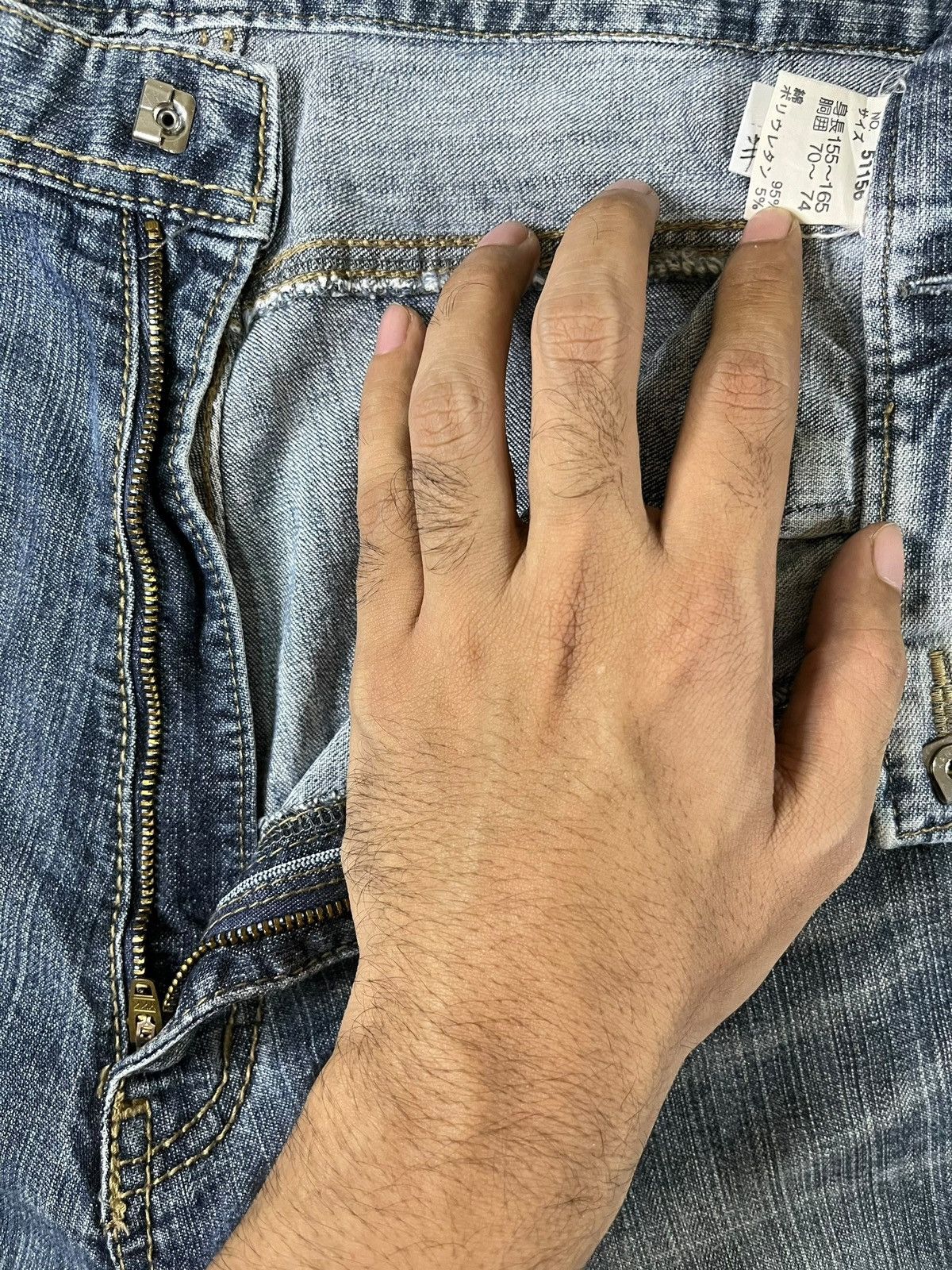 Japanese Brand SALES🔥Vintage Japanese Faded Wash Carpenter Loose Jeans Size US 30 / EU 46 - 9 Thumbnail
