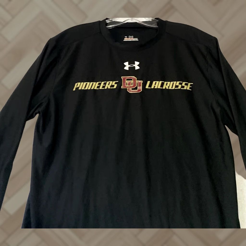 Under Armour Under Armour Shirt Men's XL Black Stretch Long Sleeve Logo Graphic Print Regular Fit Lightweight T-Shirt 27-11 Muscle Athletic Mexico Size US XL / EU 56 / 4 - 1 Thumbnail