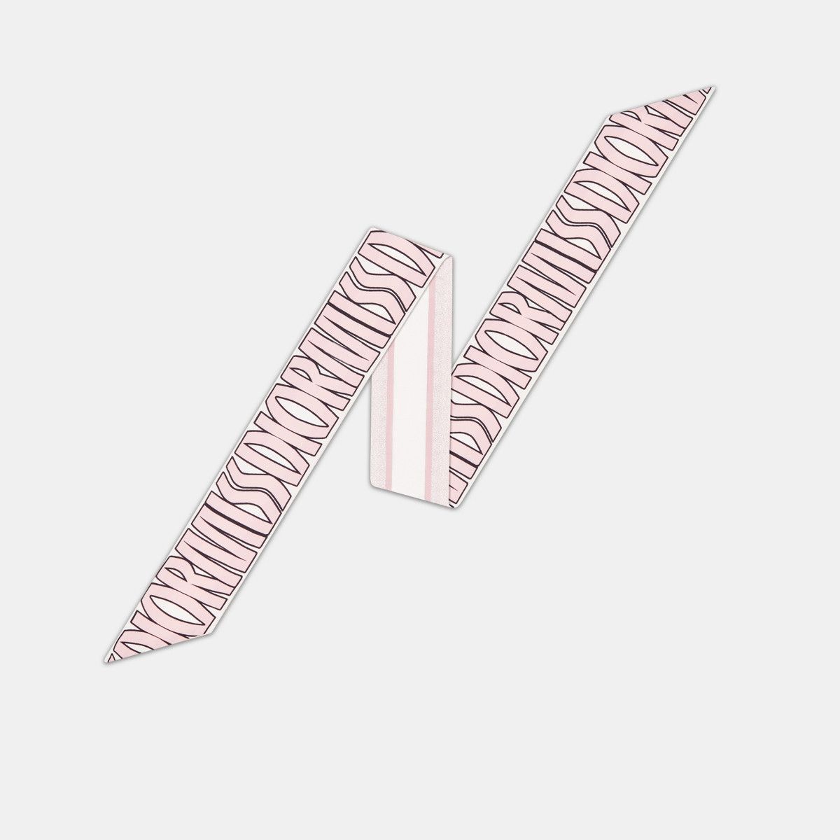 Dior o1bcso1str0226 Size:OS/Allover Mitzah Scarf in White/Pink Size ONE SIZE - 2 Thumbnail