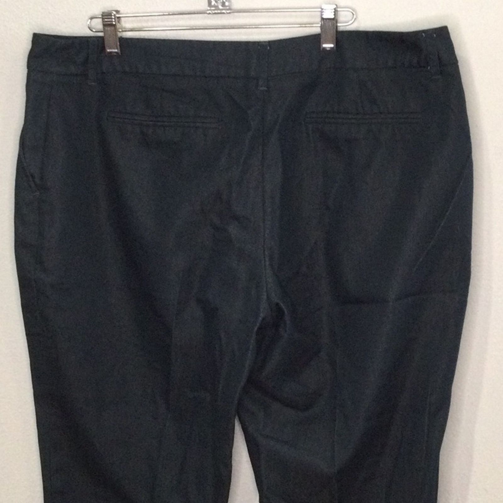 Mossimo Mossimo Stretch Fit 4 Navy Cuffed Mid Rise Dress Pant 18 Size 40" / US 18 - 5 Thumbnail
