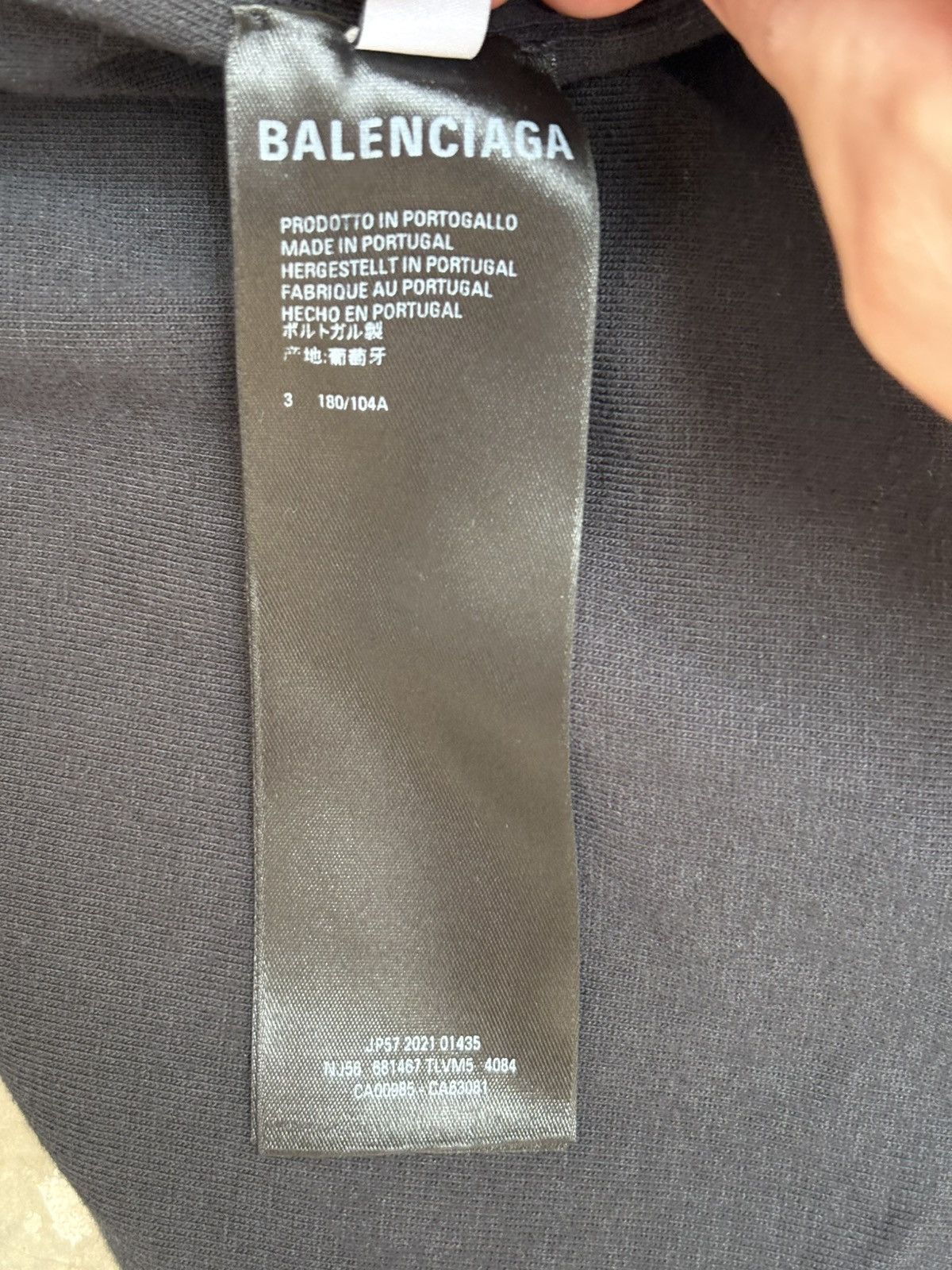 Balenciaga Reversible FBI / Year of the Tiger Tee Size US L / EU 52-54 / 3 - 13 Thumbnail