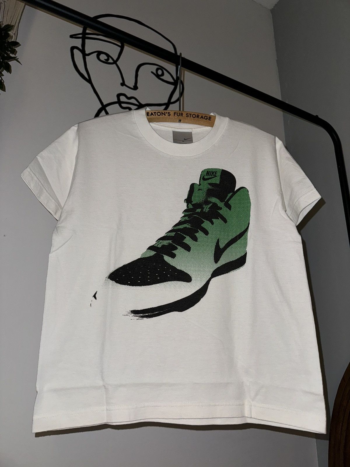 Nike × Vintage Vintage Y2K Nike Air Jordan 1 Pine Green Tshirt Size US XS / EU 42 / 0 - 2 Thumbnail