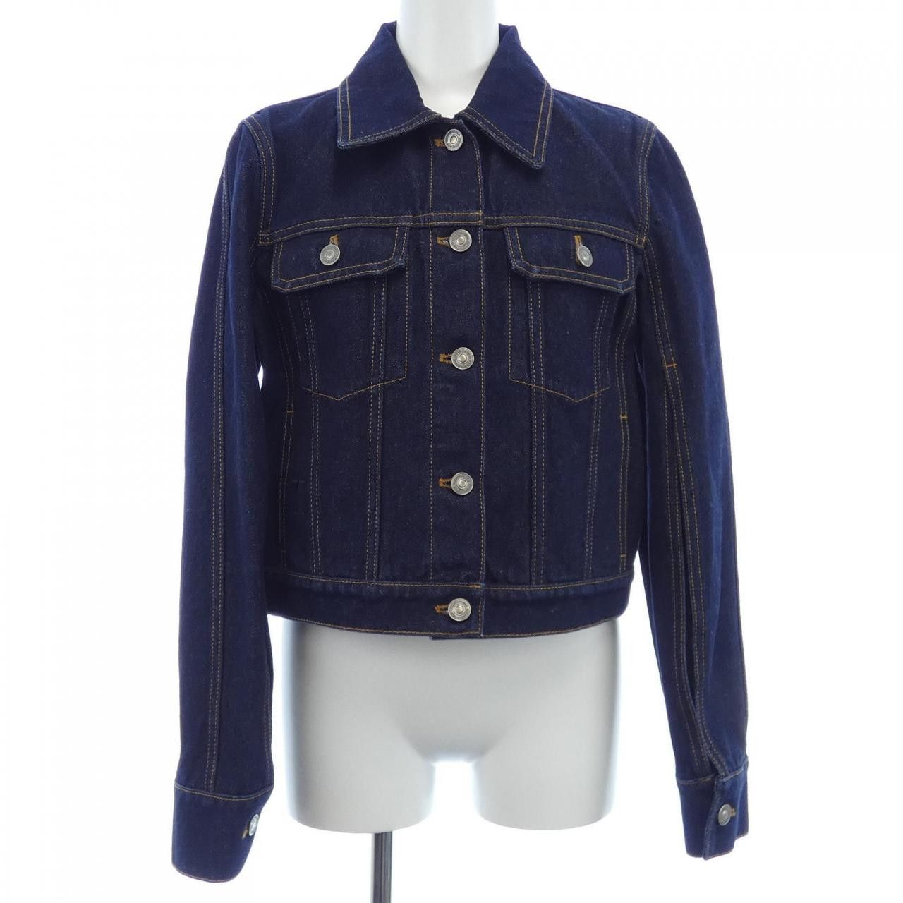 Dior Dior Christian Dior Denim Jacket Denim Outerwear 312V18A3554 DUTY FREE for USA Size ONE SIZE - 1 Thumbnail