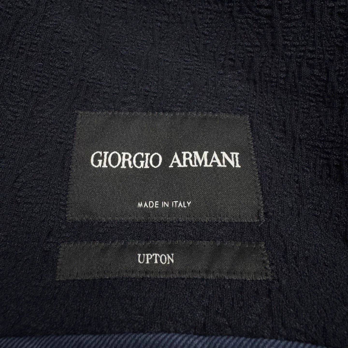 Giorgio Armani Giorgio Armani Embossed Pattern Suit Jacket. Size US XXL / EU 58 / 5 - 4 Thumbnail