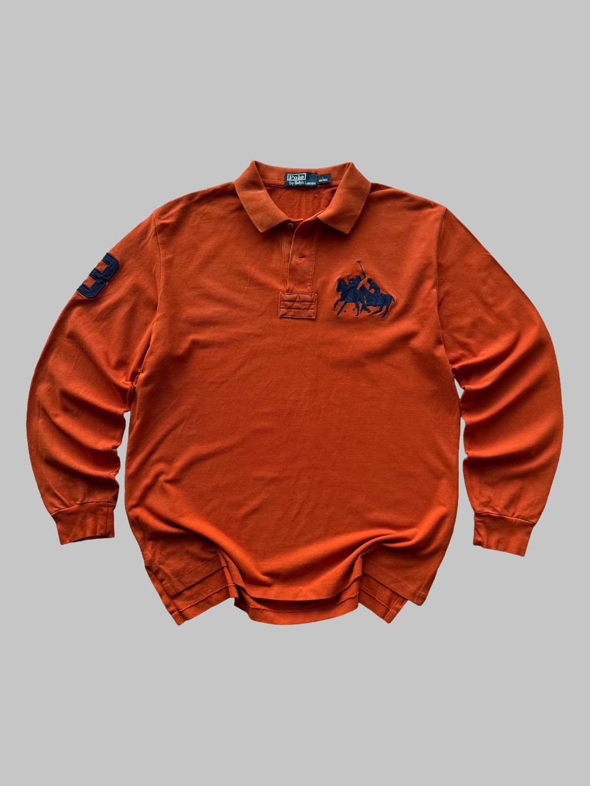 Polo Ralph Lauren Polo Ralph Lauren Riders Club #3 vintage polo big pony Size US L / EU 52-54 / 3 - 1 Thumbnail