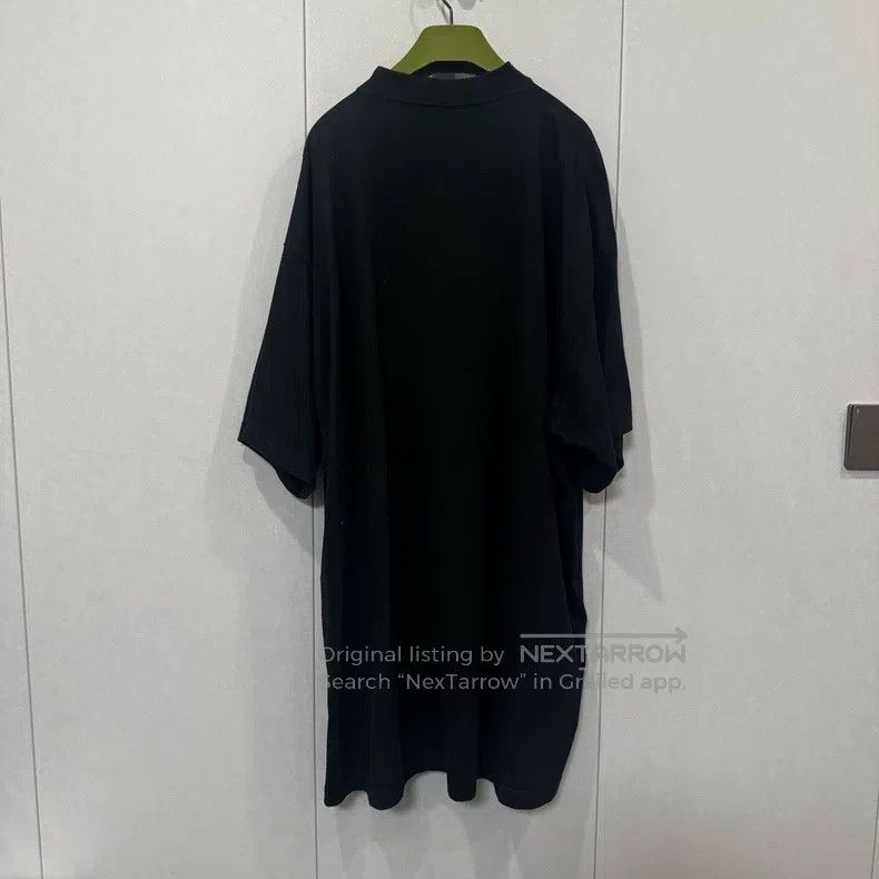 Balenciaga Balenciaga Black loose short-sleeve T-shirt Size US L / EU 52-54 / 3 - 2 Thumbnail
