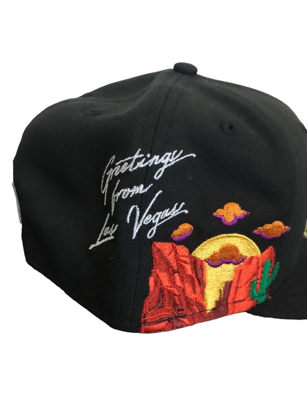 New Era New Era Las Vegas Raiders Greetings 59Fifty Hat Size 7 3/8 Size ONE SIZE - 2 Thumbnail