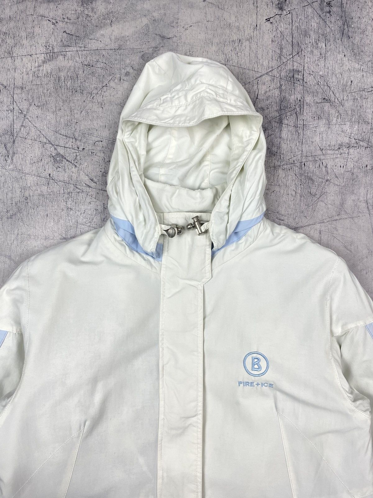 Bogner Women’s Bogner Fire + Ice White Ski Jacket Hooded Winter Size M / US 6-8 / IT 42-44 - 7 Thumbnail