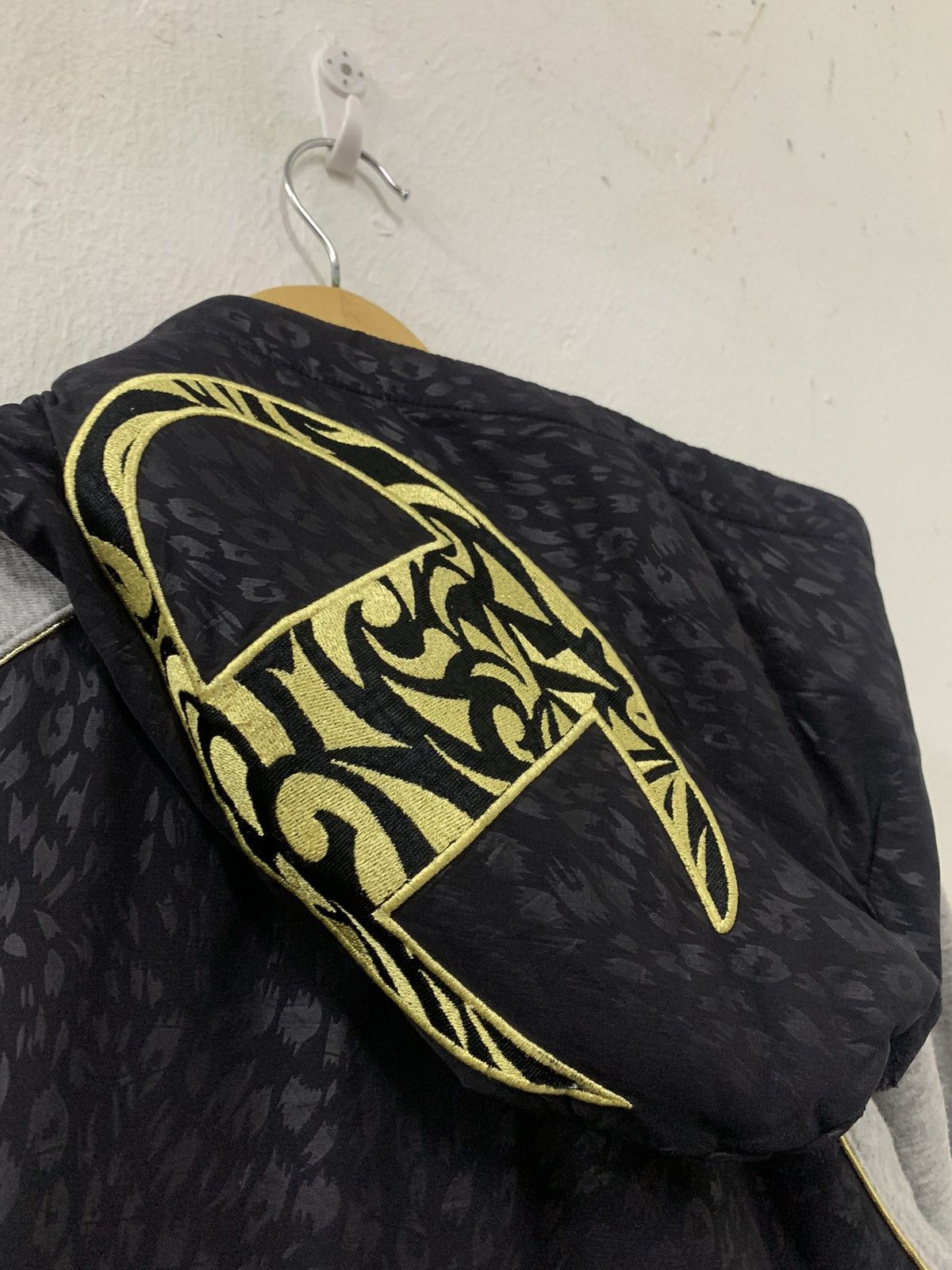 Champion Champion Leopard Print Zipper Hoodie Big Logo Embroidery Size S / US 4 / IT 40 - 3 Thumbnail