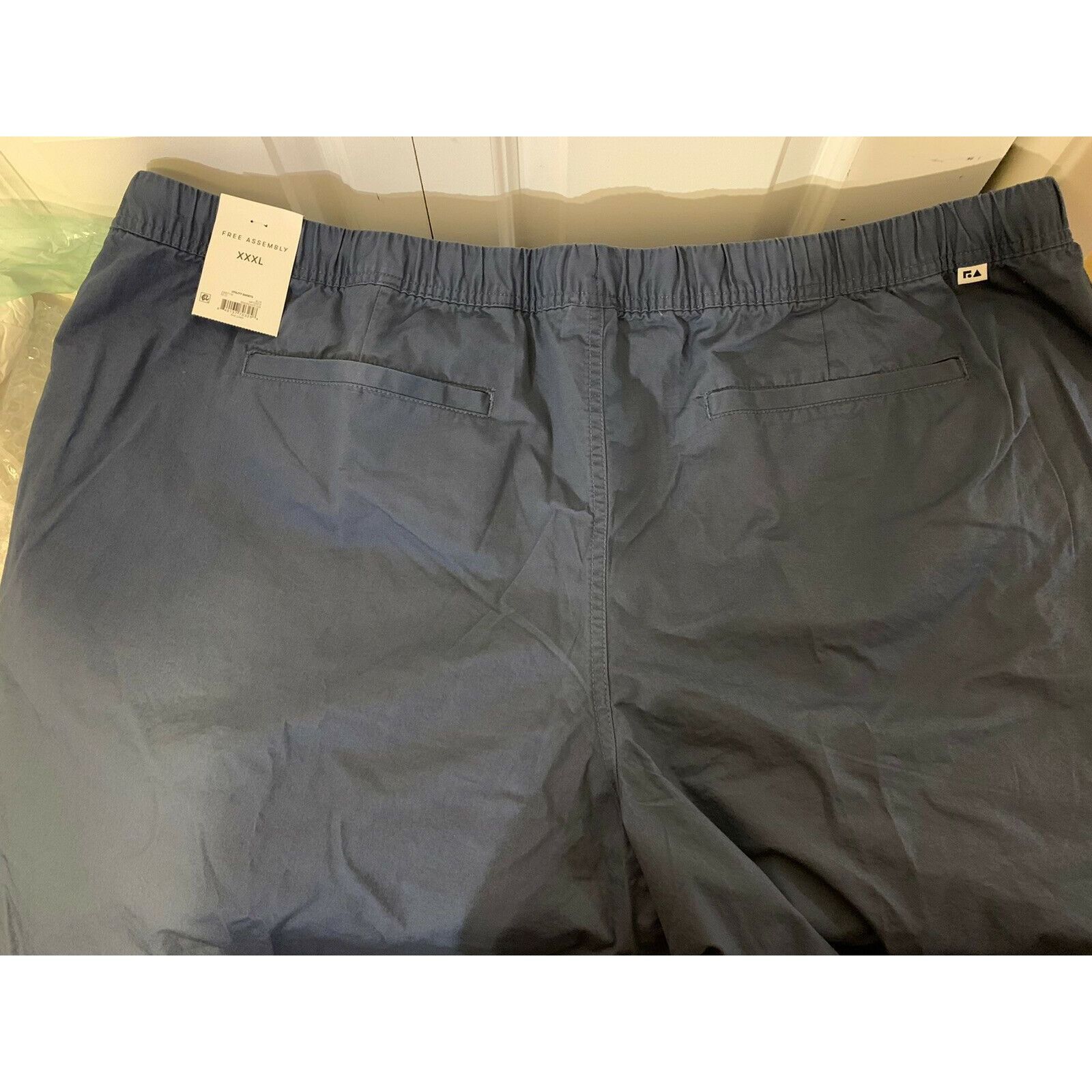 Other Free Assembly Men’s Sz 3XL Blue Flat Front E-Waist Utility D Size US 44 / EU 60 - 7 Thumbnail