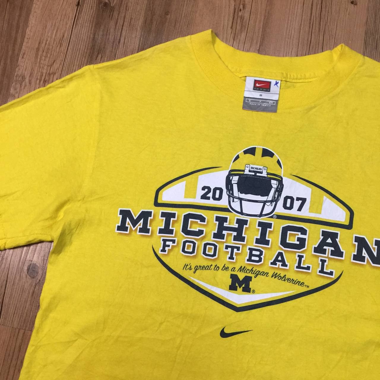 Nike × Vintage Vintage 00s Michigan NCAA Wolverine Champions 2007 Size US M / EU 48-50 / 2 - 1 Thumbnail
