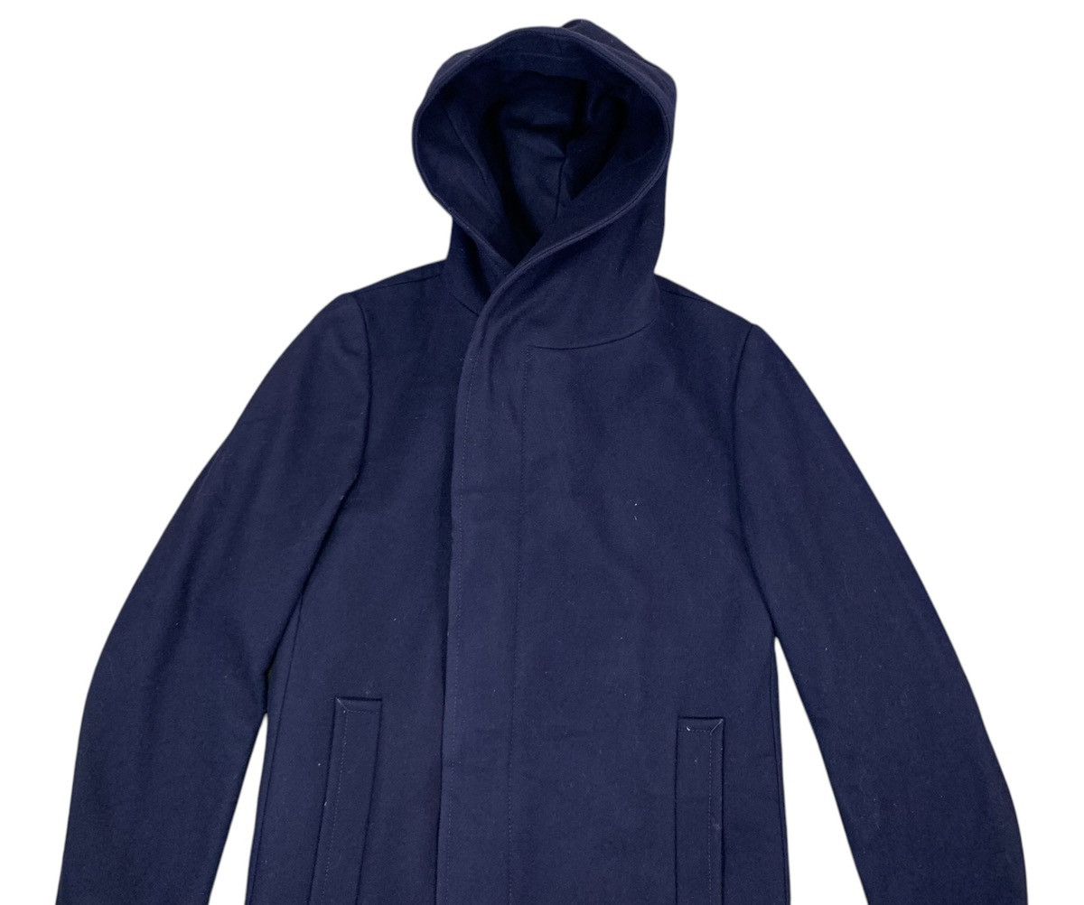 Stephan Schneider × Vintage VINTAGE STEPHEN SCHNEIDER WOOL HOODIE OVERCOAT WOMEN Size L / US 10 / IT 46 - 4 Thumbnail