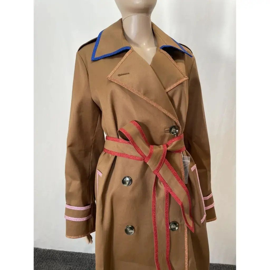Marina Rinaldi Trench, Marina Rinaldi Size XL / US 12-14 / IT 48-50 - 8 Thumbnail