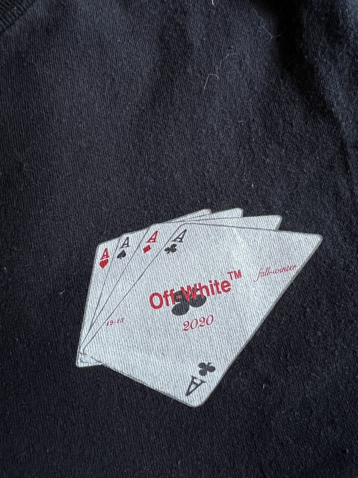 Off-White Off-White Ace of Spades Graphic T-shirt Size US XS / EU 42 / 0 - 4 Thumbnail