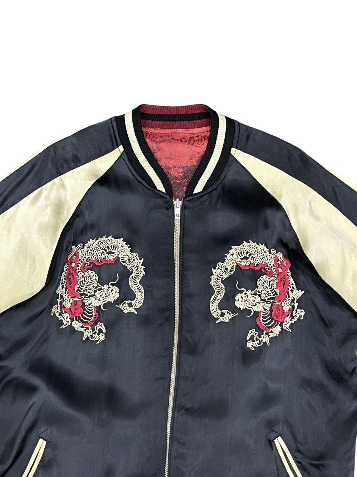 Dragonfly Reversible Sukajan Dragon Embroidery Jacket Size L Size US L / EU 52-54 / 3 - 20 Thumbnail