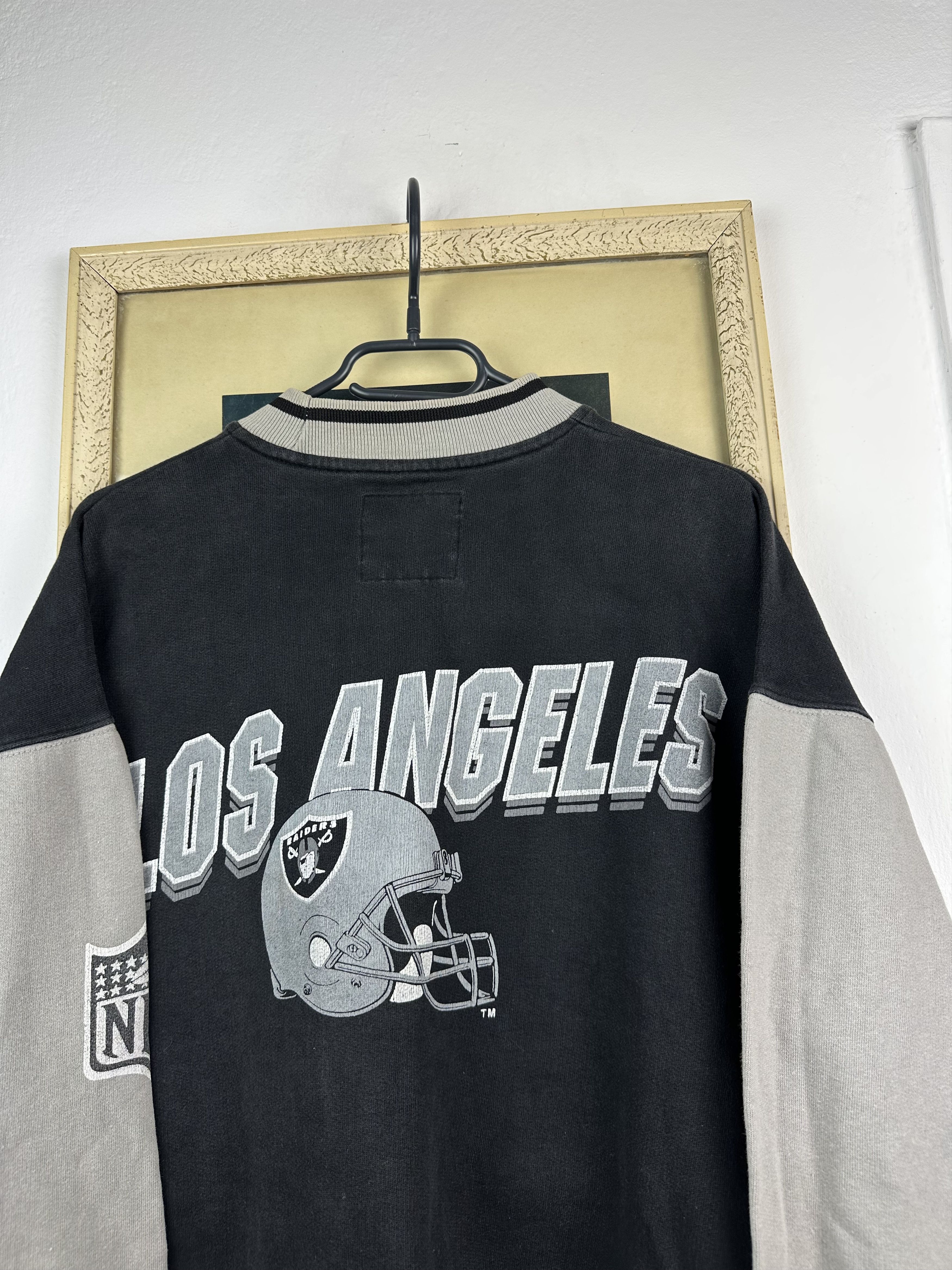 NFL × Vintage Vintage Los Angeles Raiders Sweatshirt NFL Rare Hype Size US M / EU 48-50 / 2 - 9 Thumbnail