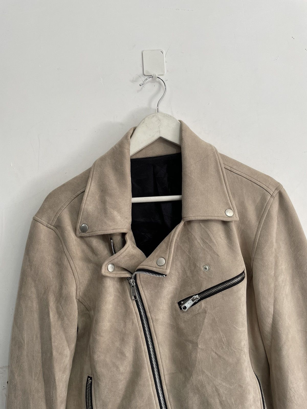 Undercover 2000s perfecto asymetric velvet japan jacket lgb style Size US S / EU 44-46 / 1 - 2 Thumbnail