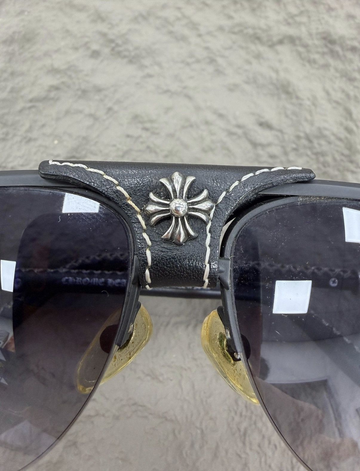 Chrome Hearts Chrome Hearts Y2K Millennium Aviator Sunglasses Size ONE SIZE - 2 Thumbnail