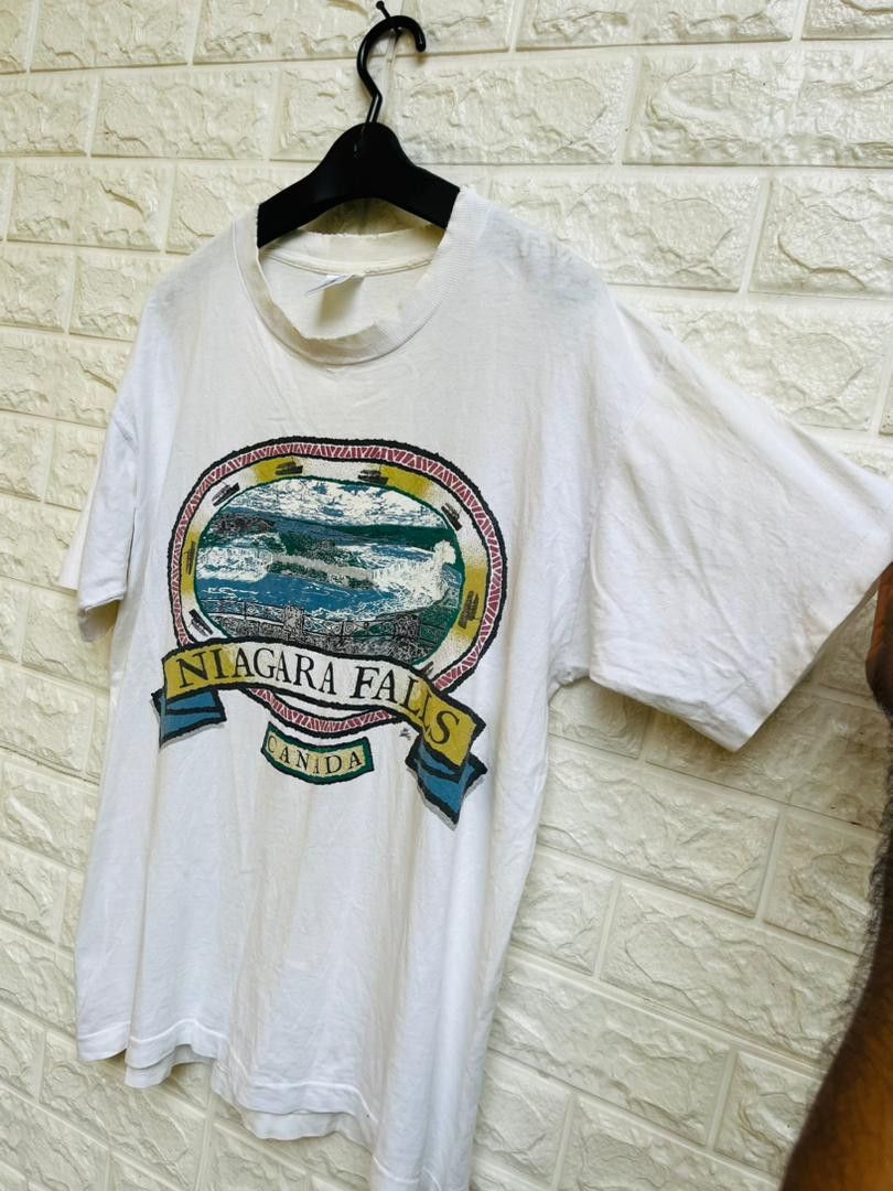 Japanese Brand × Vintage Vintage 90s Niagara Fall Designer Fashion Style Shirt Size US L / EU 52-54 / 3 - 5 Thumbnail