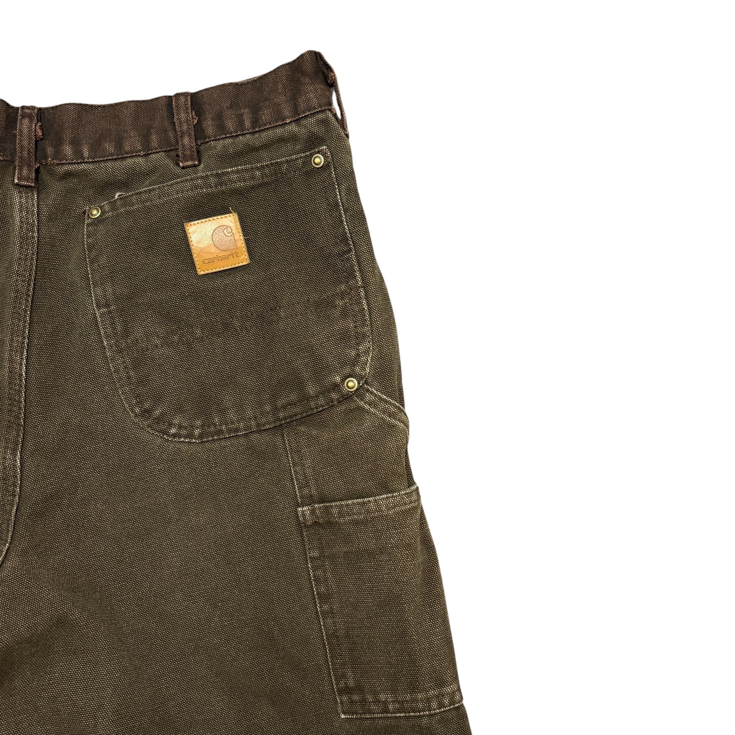 Carhartt Carhartt Double Knee Pants Brown 32x32 Size US 32 / EU 48 - 12 Thumbnail