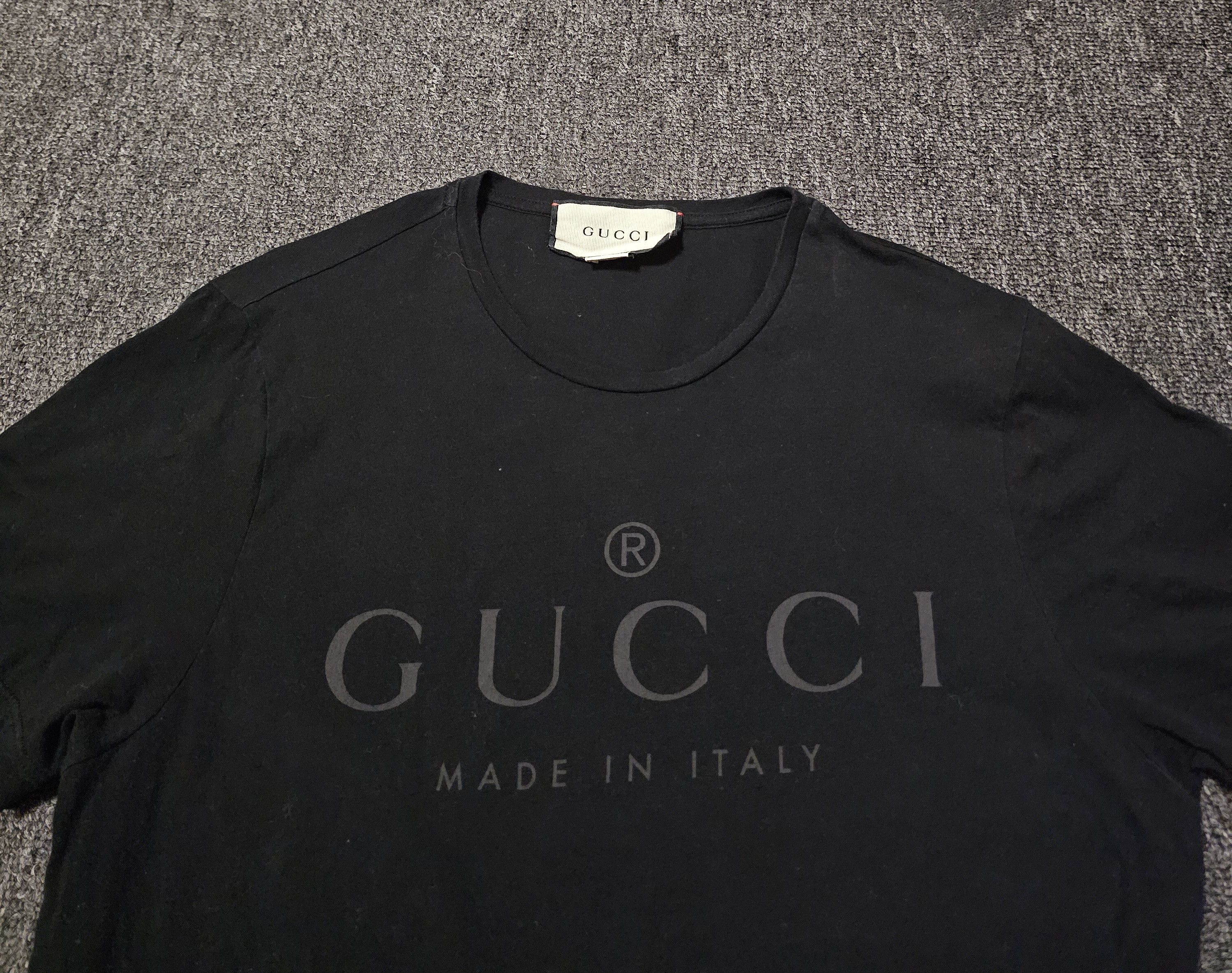 Gucci Saint Laurent Women's Black T-Shirt Size XS Size XS / US 0-2 / IT 36-38 - 6 Thumbnail
