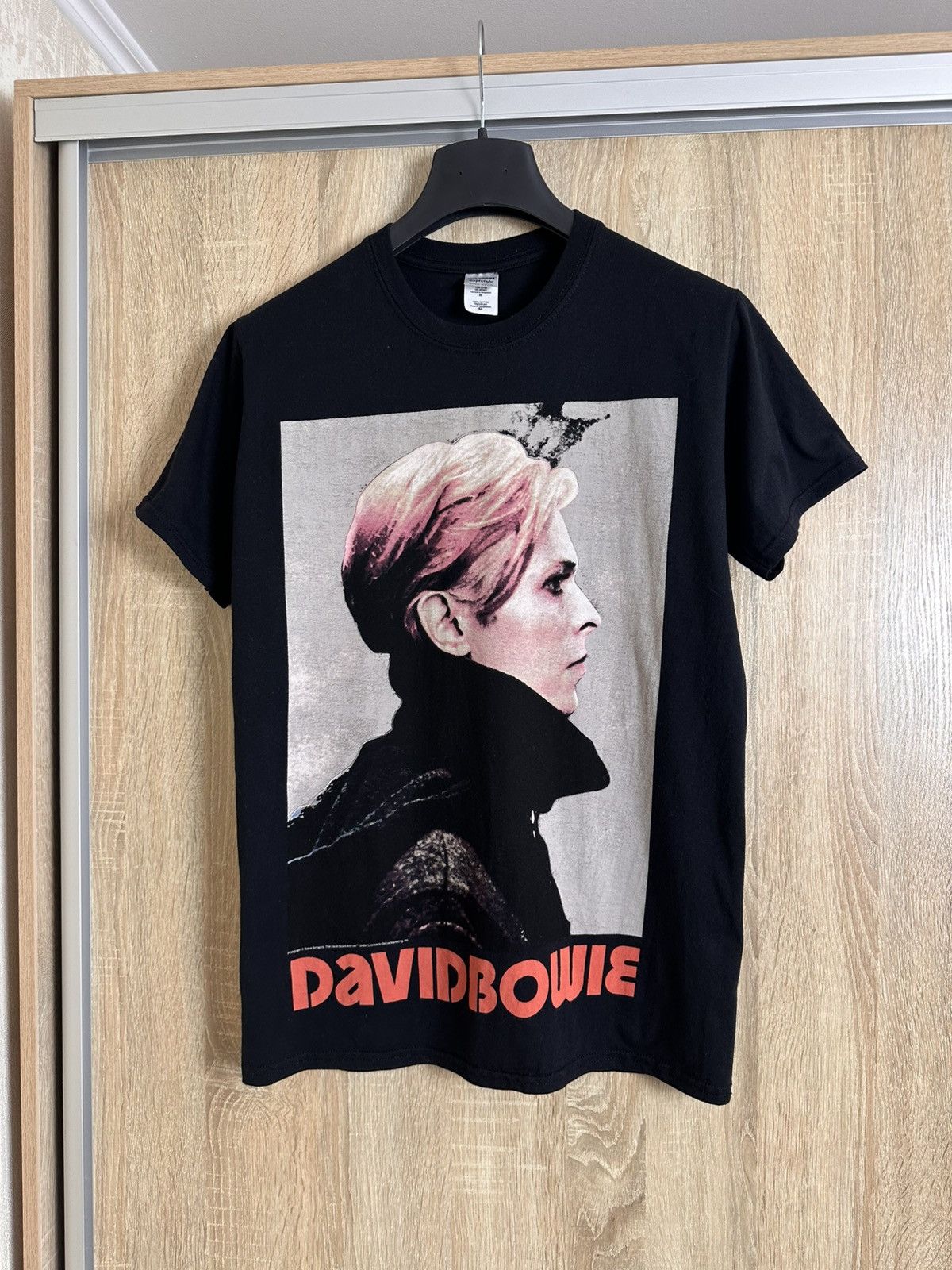 Band Tees 🔥 David Bowie Portrait Vintage Art Tee Shirt Rock Band Y2K Size US M / EU 48-50 / 2 - 1 Thumbnail