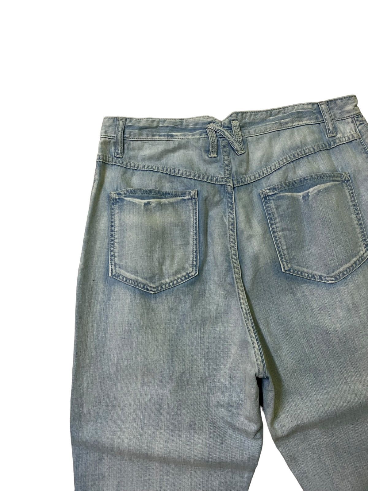 Designer × Issey Miyake × Ne-Net VINTAGE RARE NE-NET ISSEY MIYAKE LOSSE DENIM Size US 29 - 10 Thumbnail