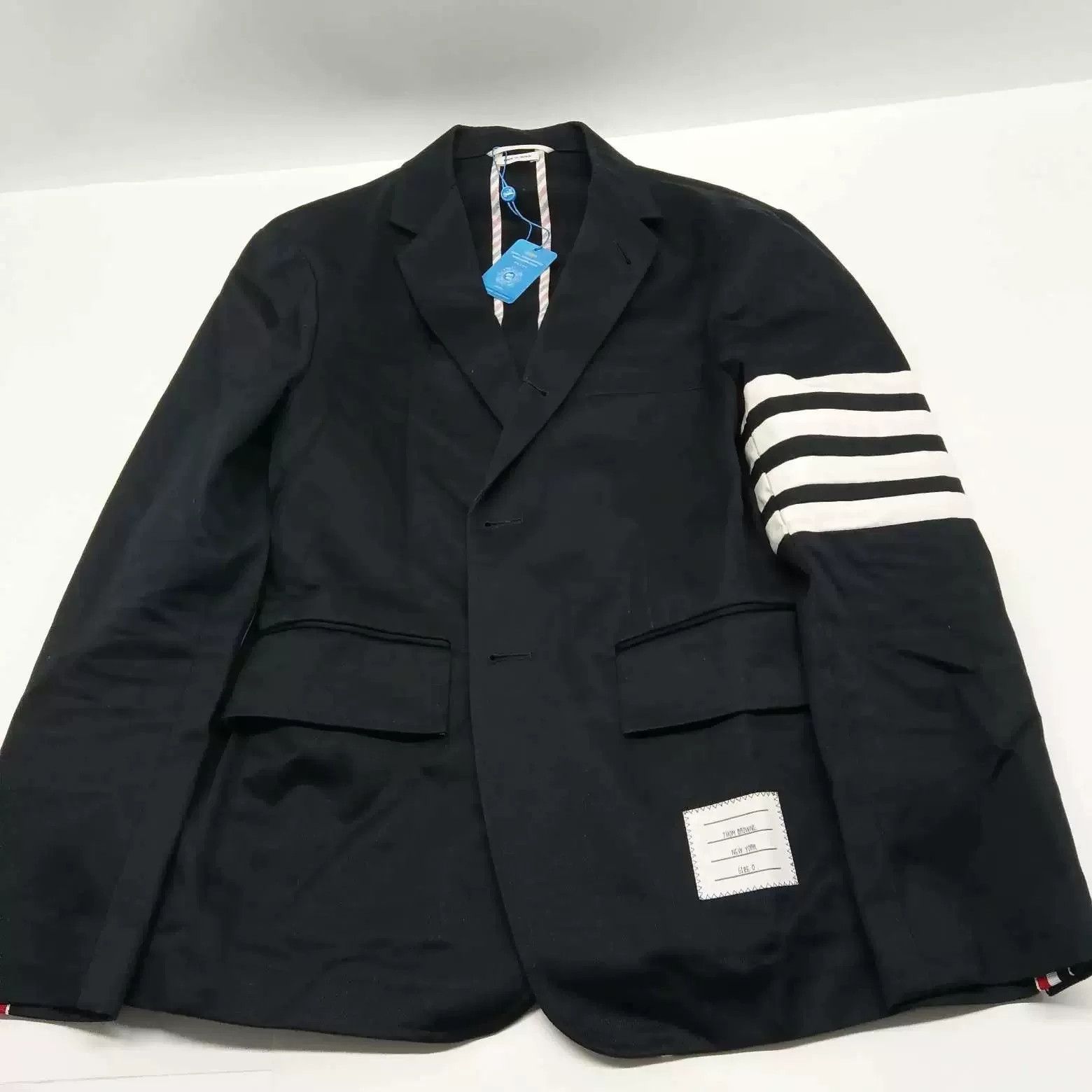 Thom Browne Thom Browne Classic Stripe Blazer Size US XS / EU 42 / 0 - 1 Thumbnail