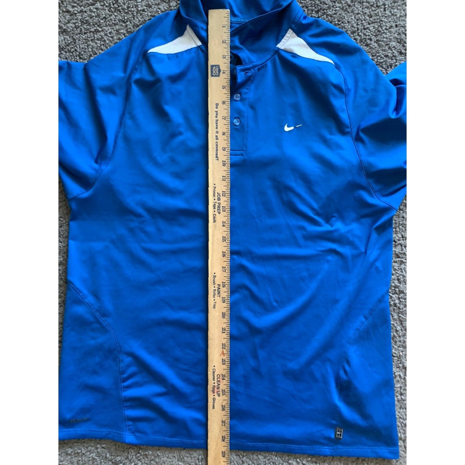 Nike Nike Dri-Fit Court Tennis Polo Short Sleeve Shirt Blue 228075-400 Men's L Size US L / EU 52-54 / 3 - 6 Thumbnail