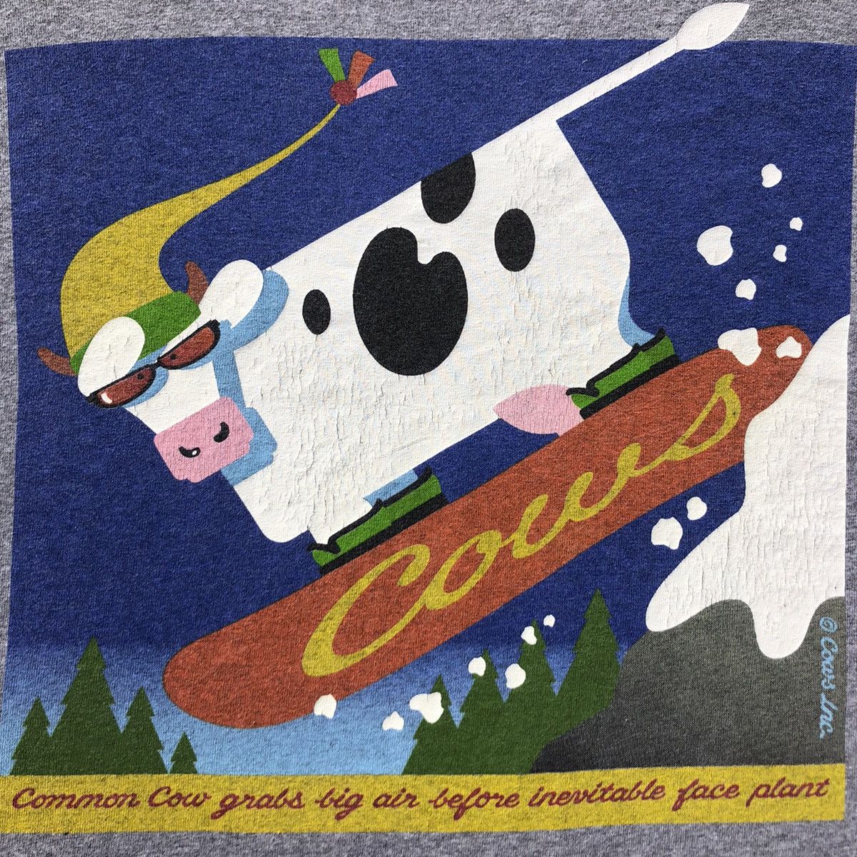 Vintage RARE🔥 Vintage COWS Size US L / EU 52-54 / 3 - 3 Thumbnail
