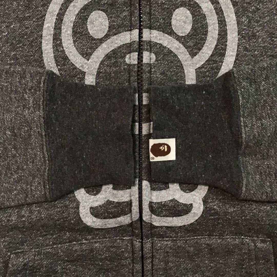 Bape BAPE Milo Logo Full Zip Hoodie a bathing ape NIGO Size US S / EU 44-46 / 1 - 5 Thumbnail