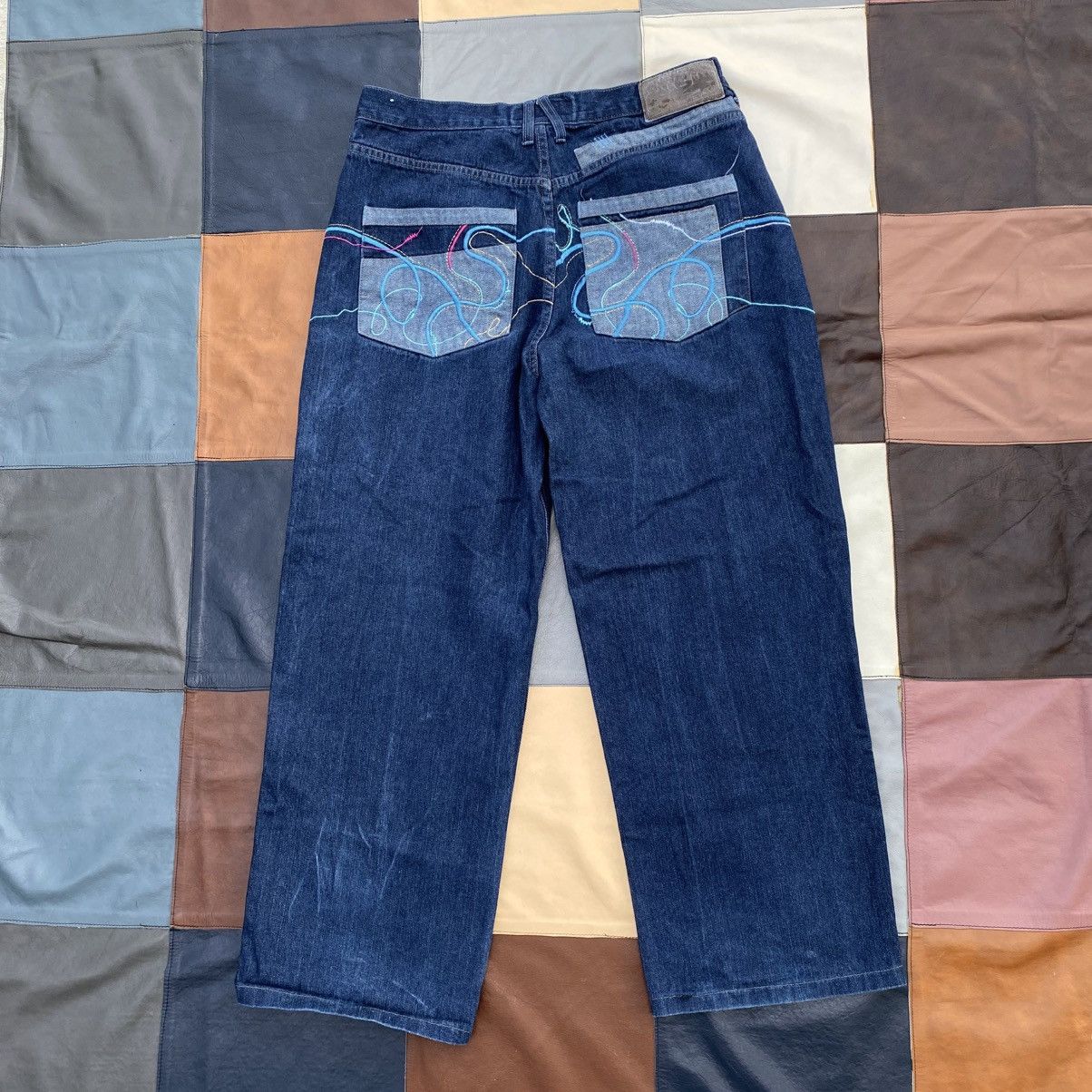 Mecca Vintage Y2K Mecca Denim Baggy Jeans Size US 36 / EU 52 - 3 Thumbnail