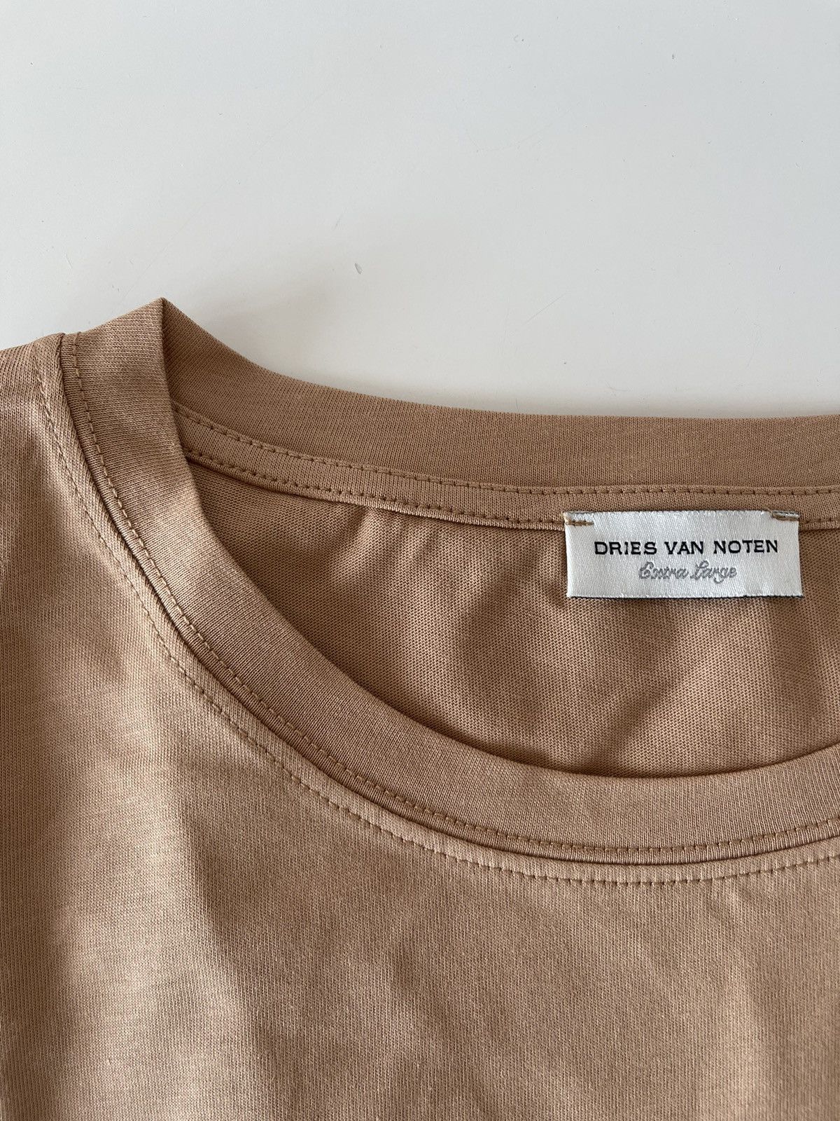 Dries Van Noten Dries Van Noten Regular Cotton T-Shirt Size US XL / EU 56 / 4 - 4 Thumbnail