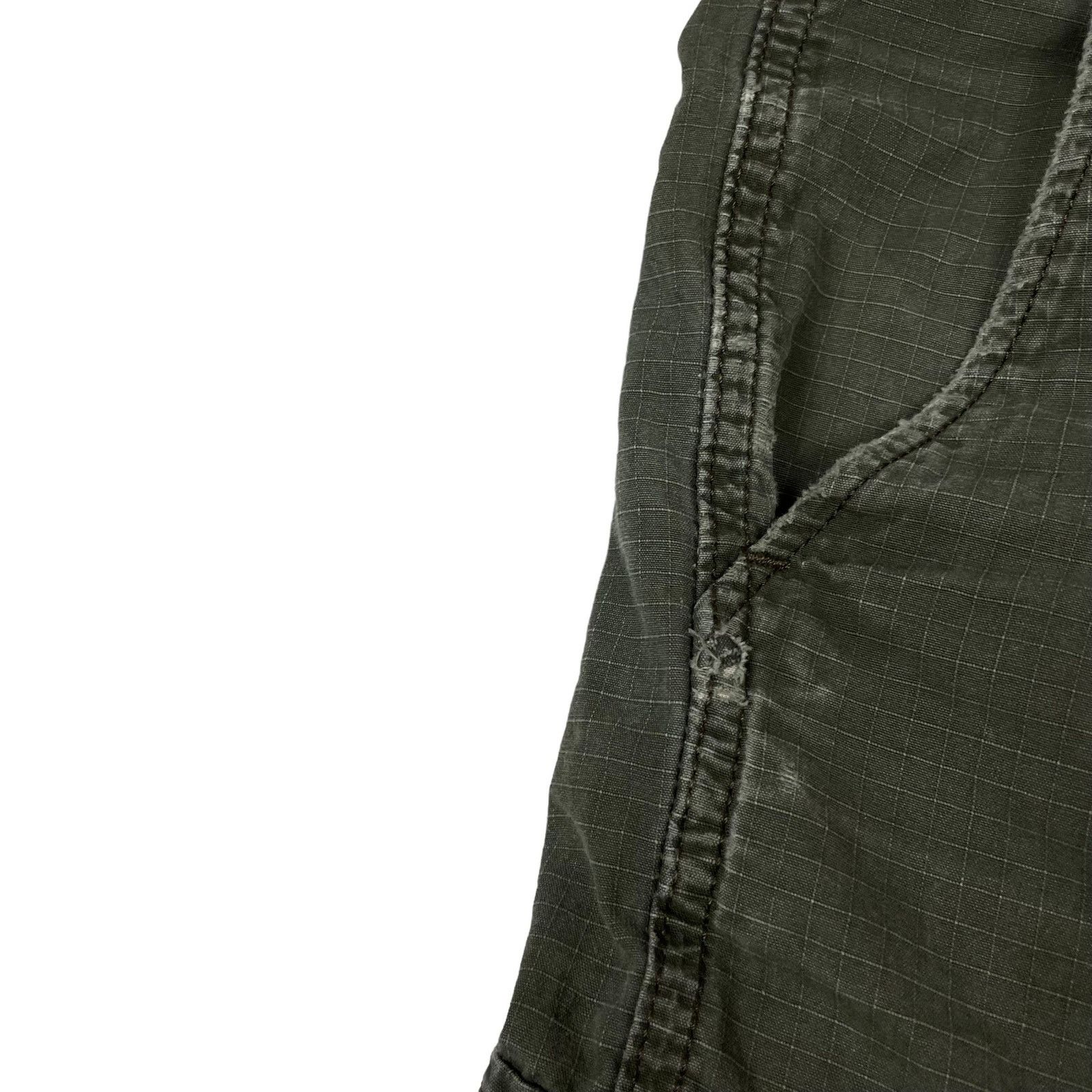 Carhartt Carhartt Men's Olive Green Cotton Cargo Aviation Pant 31x34 Size US 31 - 5 Thumbnail