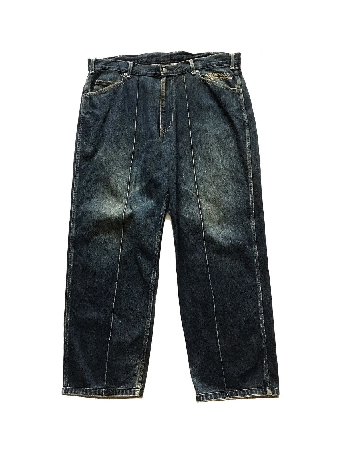 Designer × Japanese Brand JAPANESE BRAND FIRMEZA BAGGY STYLE JEANS Size US 36 / EU 52 - 1 Thumbnail