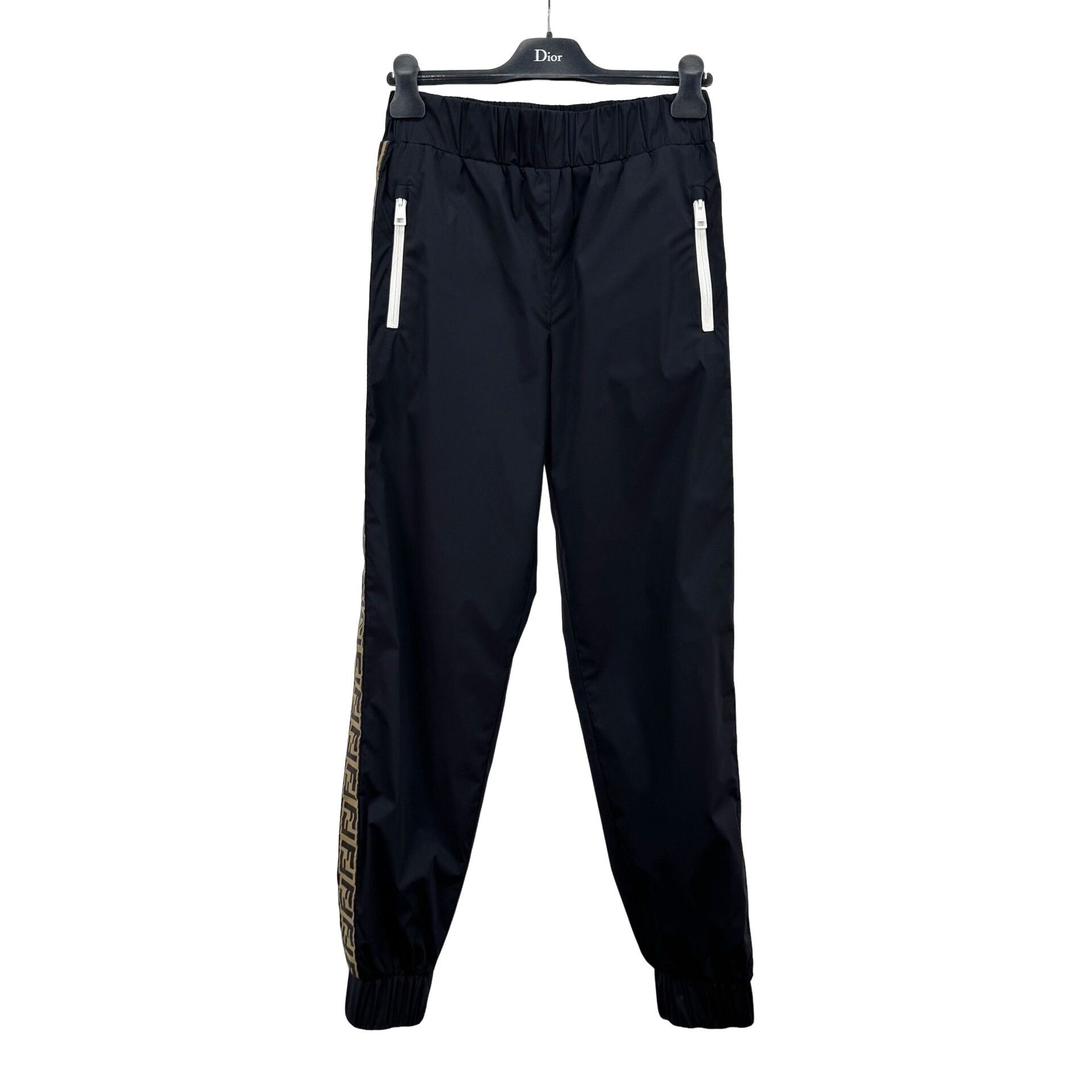Fendi Fendi Logo Tape Joggers IT 40 Size 27" / US 4 / IT 40 - 1 Thumbnail