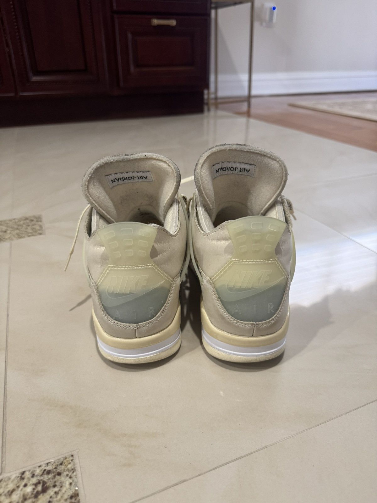 Jordan Brand × Off-White Off White x Jordan 4s Size US 12 / IT 42 - 3 Thumbnail
