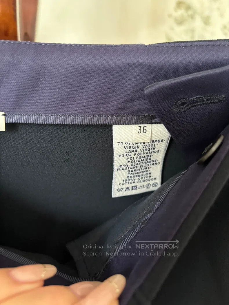 Hermes Hermes Slim Fit Long Trousers for Women Size 24" / US 00 / IT 34 - 5 Thumbnail