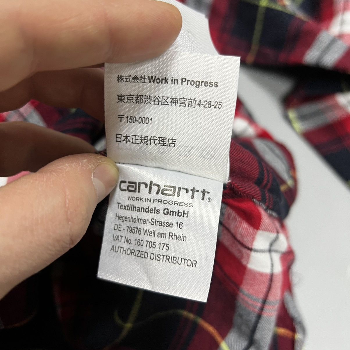 Carhartt × Carhartt Wip × Travis Scott Carhartt WIP Phil Shirt Long Sleeve Check y2k Size US M / EU 48-50 / 2 - 11 Thumbnail