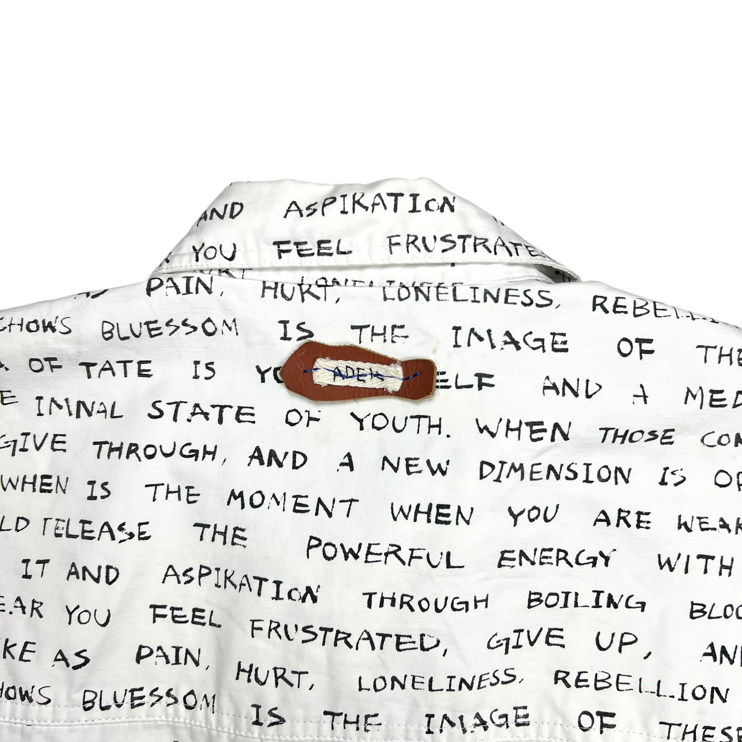 Ader Error ADER Error Text Print Button-up Shirt - M Size US M / EU 48-50 / 2 - 5 Thumbnail